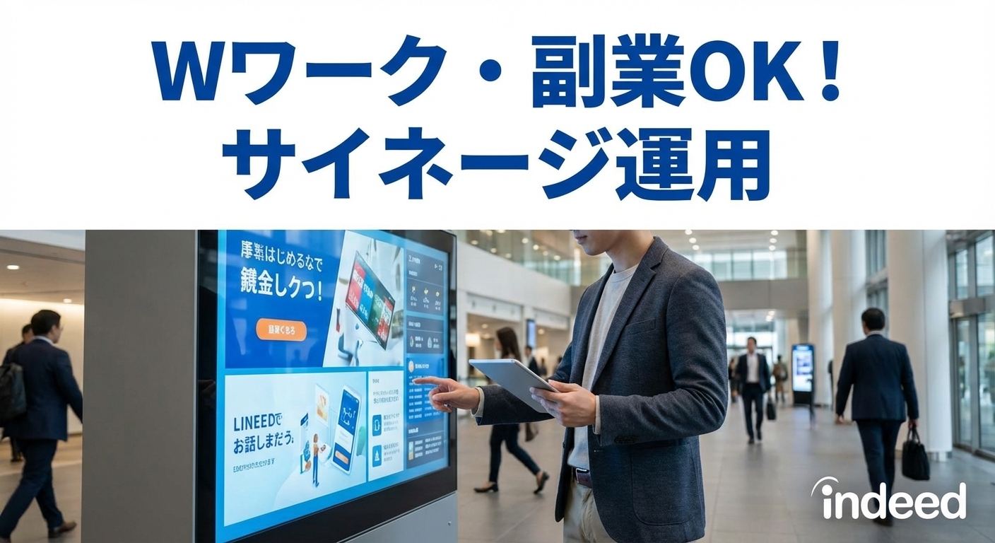 駅などにあるデジタルサイネージの映像編集に携わります