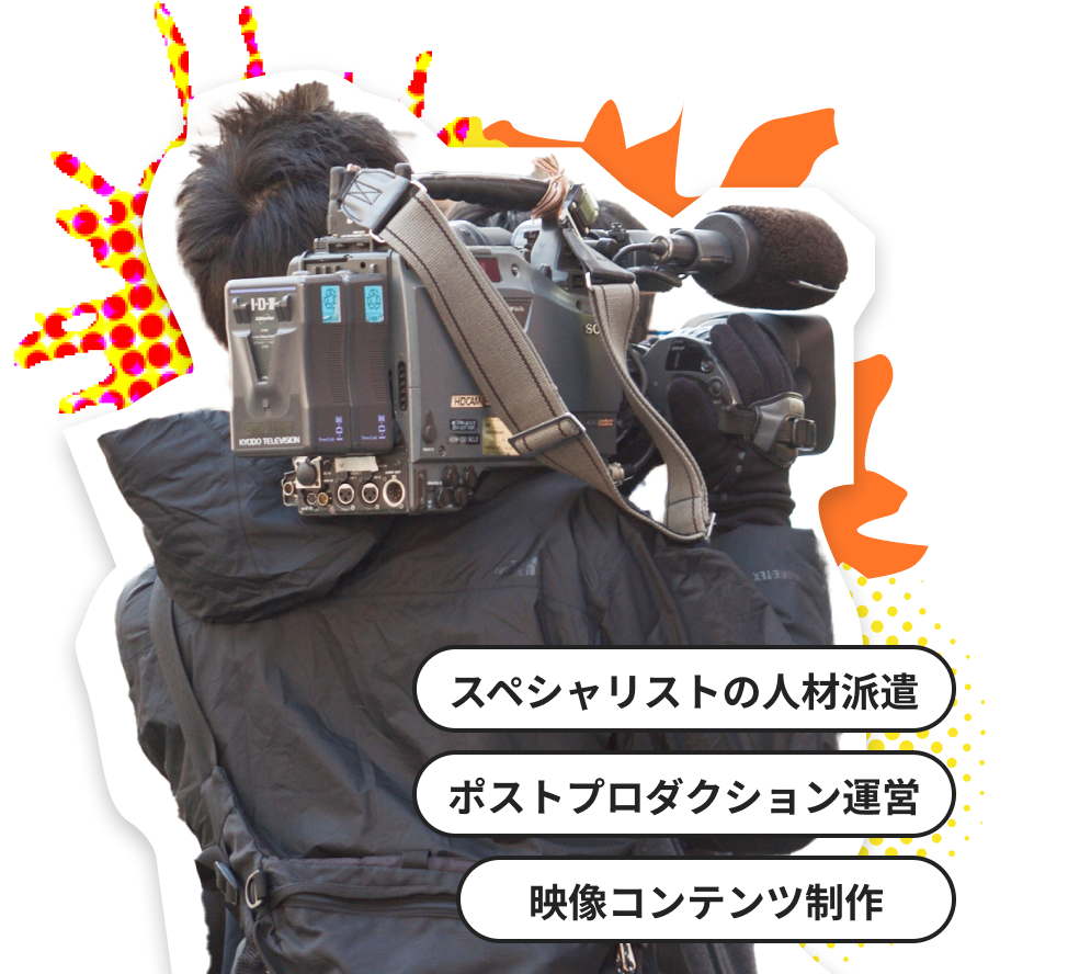 映像制作の画像