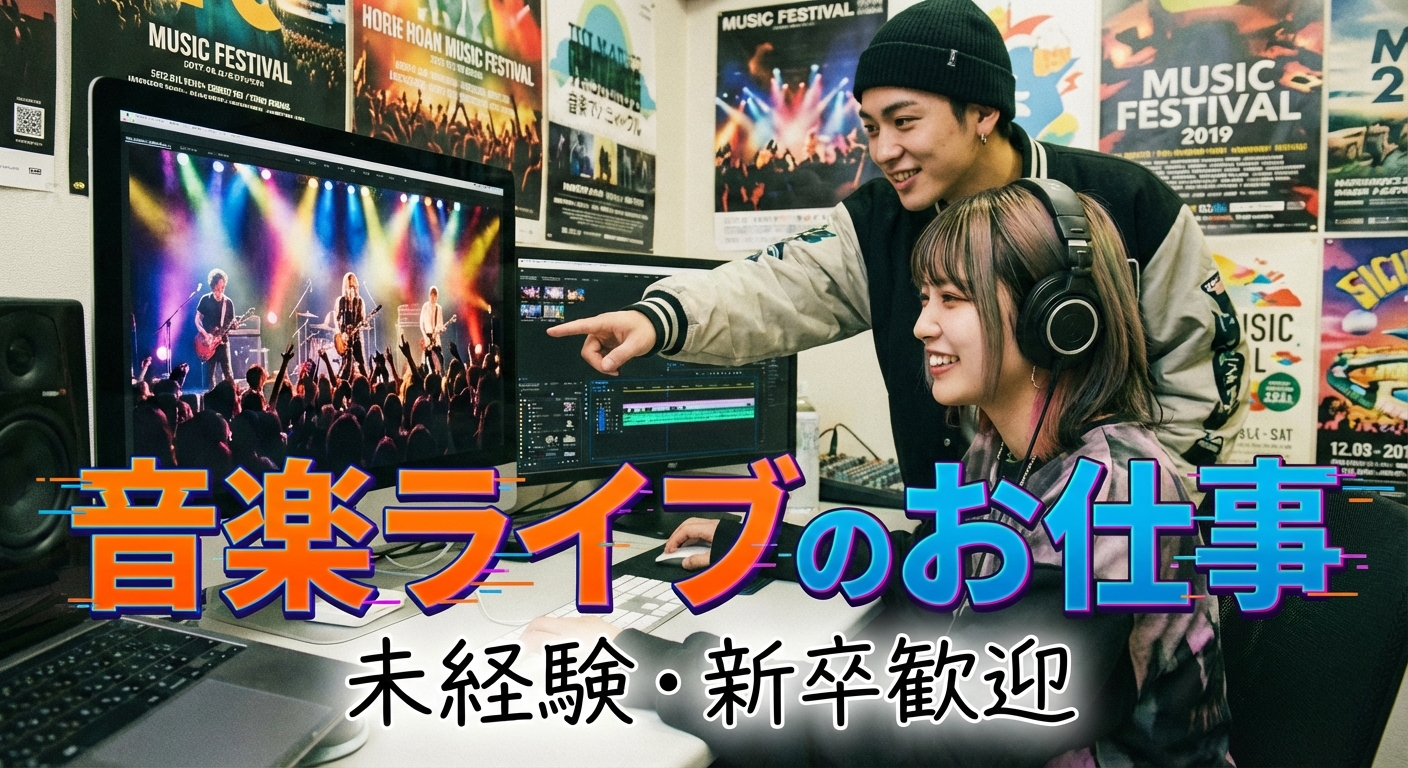 Premiereの作業風景