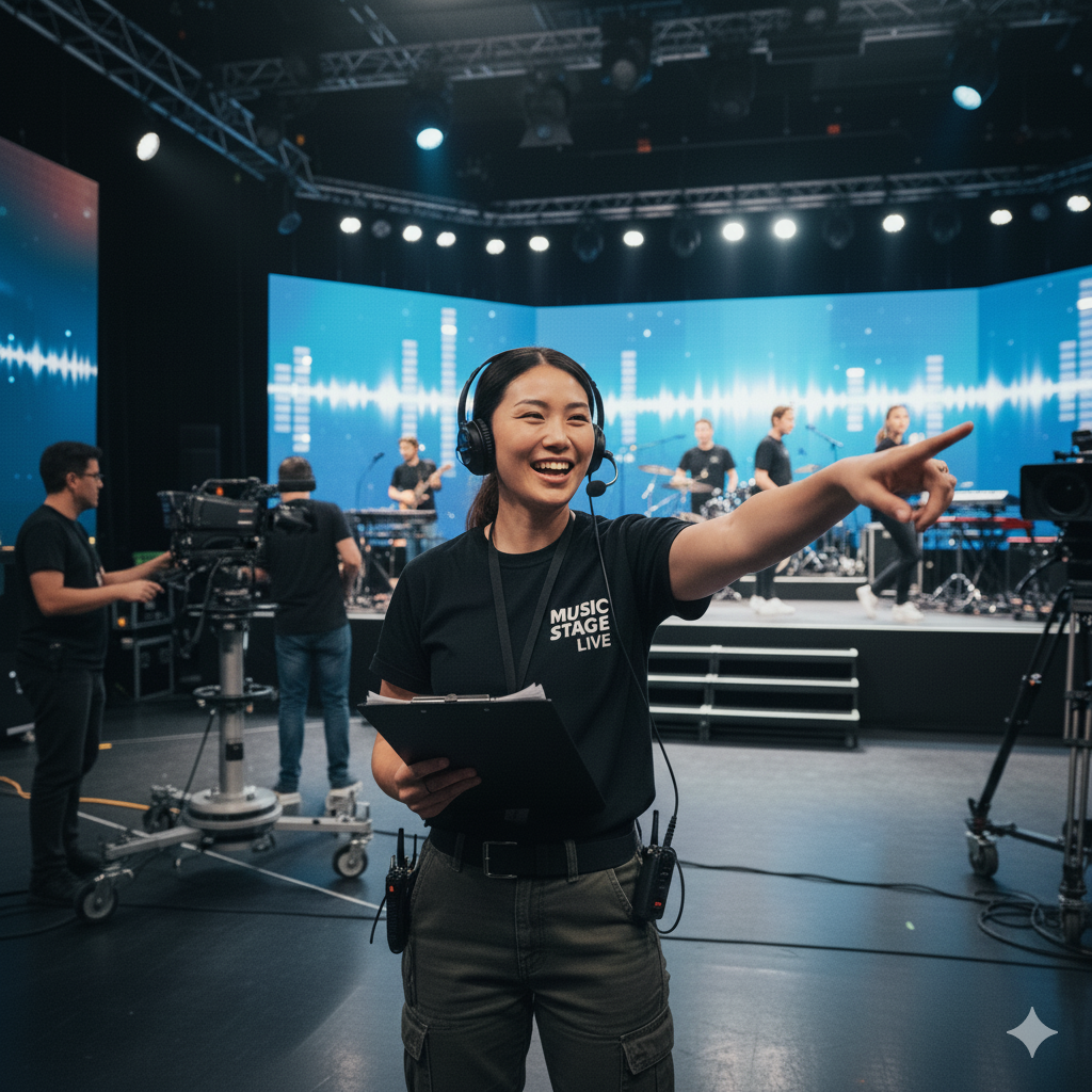 Premiereの作業風景